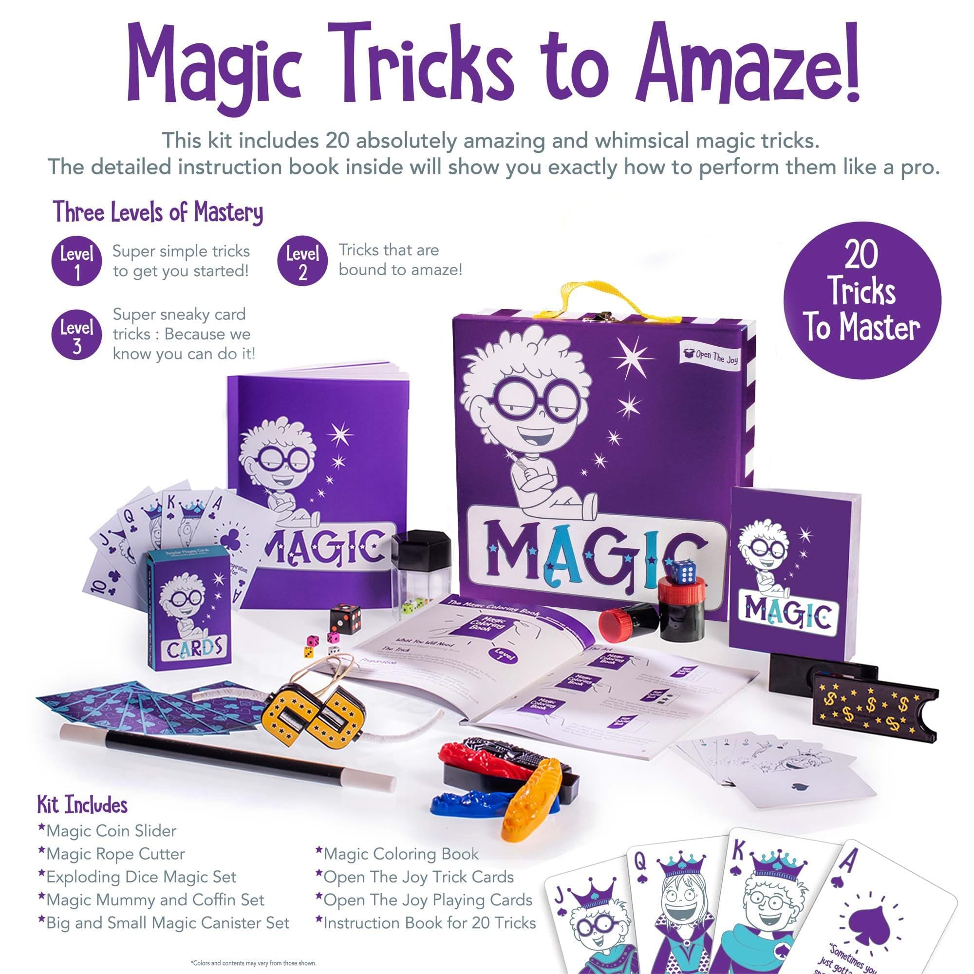 Amazon.com: Open The Joy Magic Activity Kit - Unleash The Magic